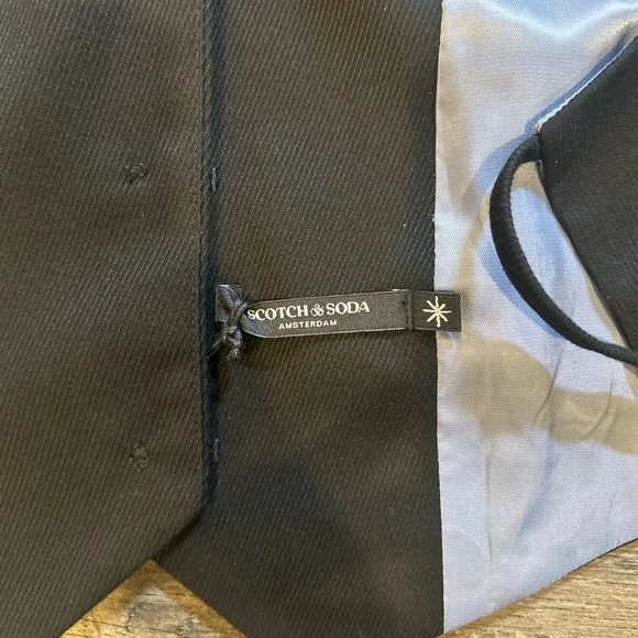 Scotch & Soda Black Halter Vest Top - Picture 7 of 8